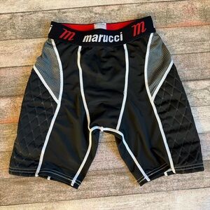 Marucci Youth Padded Baseball Sliding Shorts with Cup